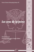 Couverture du livre « Les Sens de la peine » de Emmanuelle Burgaud aux éditions Pu De Limoges