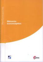 Couverture du livre « Mémento écoconception » de Solene Laurent aux éditions Cetim