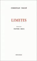 Couverture du livre « Limites » de Christian Viguie aux éditions Rougerie