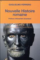 Couverture du livre « Nouvelle histoire romaine » de Guglielmo Ferrero aux éditions Tallandier