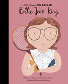 Couverture du livre « Billie Jean King » de Maria Isabel Sanchez Vegara et Miranda Sofroniou aux éditions Frances Lincoln