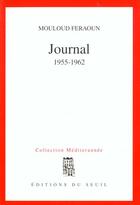 Couverture du livre « Journal (1955-1962) » de Mouloud Feraoun aux éditions Seuil