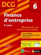 Couverture du livre « Finance d'entreprise ; DCG ; épreuve 6 ; livre de l'élève (édition 2009) » de Jean-Luc Bazet aux éditions Nathan