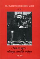 Couverture du livre « Bulletin de la société Yhéophile Gautier t.32 ; 