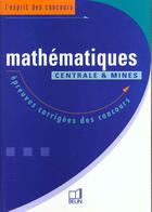 Couverture du livre « Mathematiques » de Florence Dupont aux éditions Belin