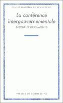 Couverture du livre « La conference intergouvernementale » de  aux éditions Presses De Sciences Po