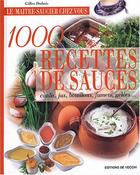 Couverture du livre « Maitre saucier chez vous 1000 recettes (le) » de Dubois aux éditions De Vecchi