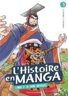 Couverture du livre « L'Histoire en manga t.3 ; l'Inde et la Chine antiques » de Ryo Kawakami aux éditions Bayard Jeunesse