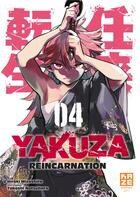 Couverture du livre « Yakuza réincarnation Tome 4 » de Hiroki Miyashita et Takeshi Natsuhara aux éditions Crunchyroll