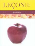 Couverture du livre « Pomme » de Witz Benoit aux éditions Les Editions Culinaires