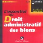 Couverture du livre « Essentiel droit administratif des biens 2e ed. (l') (2e édition) » de Binczak Pascal / Nic aux éditions Gualino