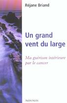 Couverture du livre « Grand vent du large » de R Briand aux éditions Novalis