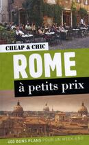 Couverture du livre « Rome à petits prix » de Cristina Rodriguez aux éditions En Voyage