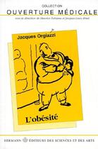 Couverture du livre « L'obésité » de Jacques Orgiazzi aux éditions Hermann