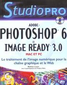 Couverture du livre « Photoshop 6 image ready 3.0 » de Melis aux éditions Eska