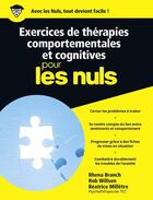 Couverture du livre « Exercices de thérapies comportementales et cognitives » de Milletre/Branch aux éditions First