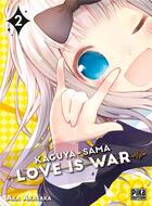 Couverture du livre « Kaguya-sama : love is war Tome 2 » de Aka Akasaka aux éditions Pika