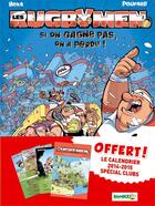 Couverture du livre « Les rugbymen T.2 ; si on gagne pas, on a perdu ! » de Beka et Poupard aux éditions Bamboo