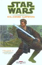 Couverture du livre « Star Wars - clone wars t.3 ; dernier combat sur Jabim » de John Ostrabder et Stephen Thompson et Haden Blackman et Jan Duursema aux éditions Delcourt