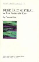 Couverture du livre « Le poème du Rhône » de Frederic Mistral aux éditions William Blake & Co