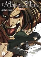 Couverture du livre « L'attaque des titans : agenda (édition 2018/2019) » de Hajime Isayama aux éditions Ynnis