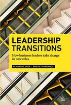 Couverture du livre « Leadership Transitions » de Farrands Bridget aux éditions Kogan Page Digital