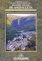 Couverture du livre « Walking the gr7 in andalucia » de Lowe M Shirra K aux éditions Cicerone Press