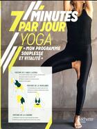 Couverture du livre « 7 minutes par jour yoga ; 
