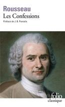 Couverture du livre « Les confessions » de Jean-Jacques Rousseau aux éditions Gallimard