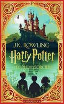 Couverture du livre « Harry Potter Tome 1 : Harry Potter à l'école des sorciers » de J. K. Rowling et Minalima aux éditions Gallimard-jeunesse