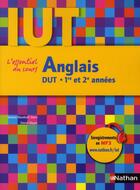 Couverture du livre « Anglais ; DUT ; 1ère et 2ème années (édition 2011) » de Serena Stern aux éditions Nathan