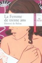 Couverture du livre « La femme de 30 ans » de Honoré De Balzac aux éditions Hatier