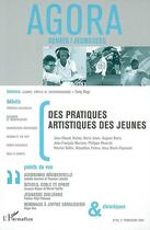 Couverture du livre « Des partiques artistiques des jeunes » de  aux éditions Editions L'harmattan