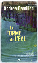 Couverture du livre « La forme de l'eau » de Andrea Camilleri aux éditions 12-21