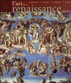 Couverture du livre « L'art de la Renaissance italienne ; architecture, peinture, sculpture, dessin » de Rolf Toman aux éditions Place Des Victoires