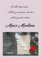 Couverture du livre « Merci Marlène » de Michel Michel aux éditions Tredition