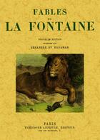 Couverture du livre « Fables de La Fontaine » de La Fontaine Jean De et Auguste Hadamard et Jules Desandre aux éditions Maxtor