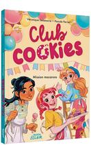 Couverture du livre « Club Cookies : Mission macarons » de Pascale Perrier et Veronique Delamarre aux éditions Auzou