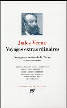 Couverture du livre « Voyage au centre de la terre et autres romans » de Jules Verne aux éditions Gallimard