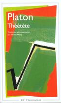 Couverture du livre « Theetete » de Platon aux éditions Flammarion