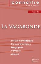 Couverture du livre « La vagabonde, de Colette » de  aux éditions Editions Du Cenacle