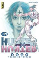 Couverture du livre « Hunter X hunter Tome 34 » de Yoshihiro Togashi aux éditions Kana