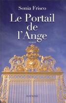 Couverture du livre « Le portail de l'ange » de Sonia Frisco aux éditions Equivox