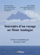 Couverture du livre « Souvenirs d'un voyage au mont Analogue » de Bernard Amy aux éditions Tensing