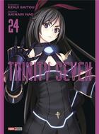 Couverture du livre « Trinity Seven Tome 24 » de Kenji Saito et Akinari Nao aux éditions Panini