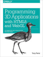 Couverture du livre « Programming 3D Applications with HTML5 and WebGL » de Tony Parisi aux éditions O`reilly Media