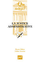 Couverture du livre « Justice administrative (la) » de Truchet D aux éditions Que Sais-je ?