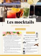 Couverture du livre « Les mocktails : les cocktails sans alcool » de  aux éditions Mercileslivres