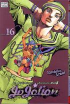 Couverture du livre « Jojo's bizarre adventure - saison 8 ; Jojolion Tome 16 » de Hirohiko Araki aux éditions Delcourt