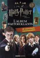 Couverture du livre « Harry potter et l'ordre du phenix ; l'album d'autocollants » de  aux éditions Mango